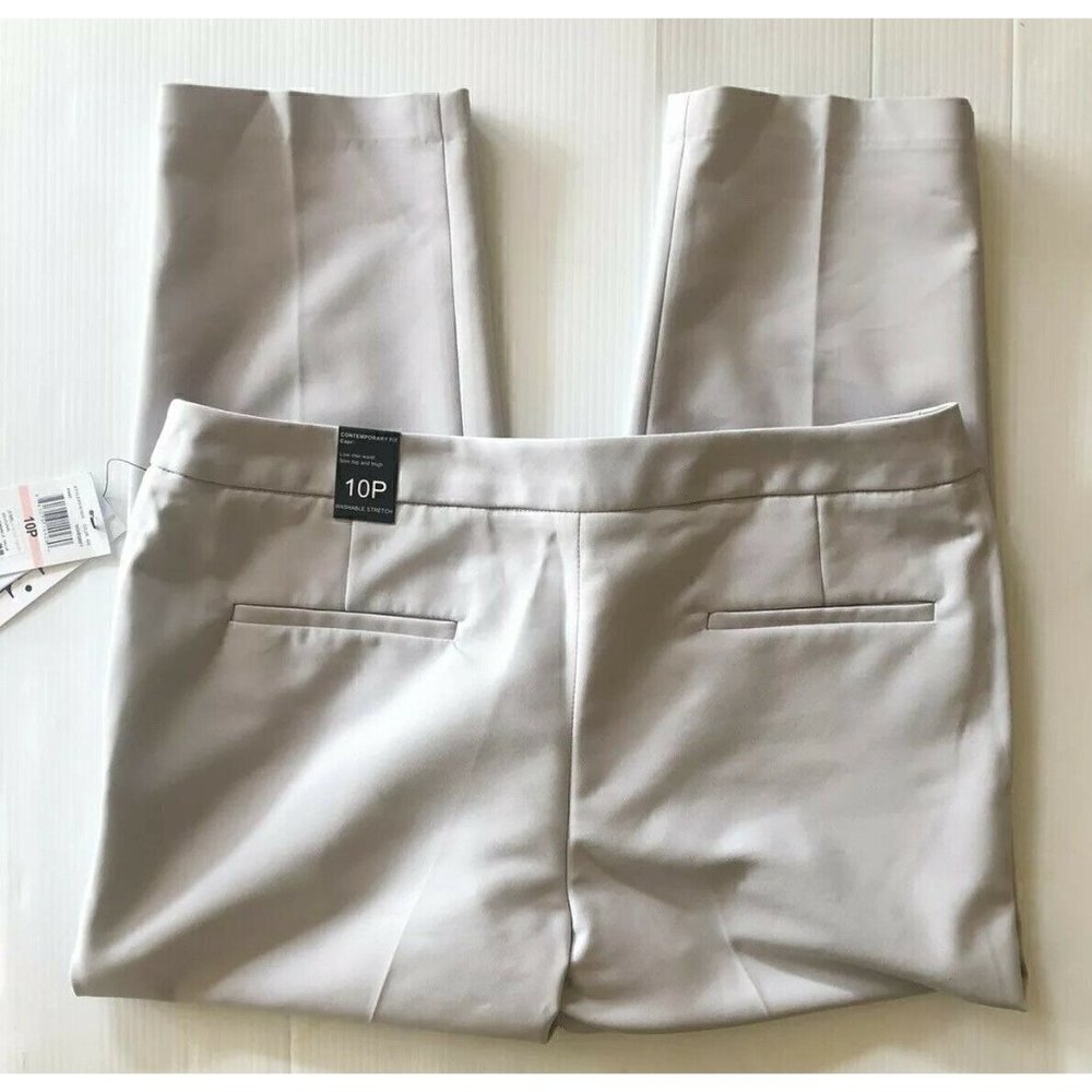 Amanda Chelsea Contemporary Low Rise Slim Hip and Thigh Trousers Pants DoveGrey - Picture 6 of 12